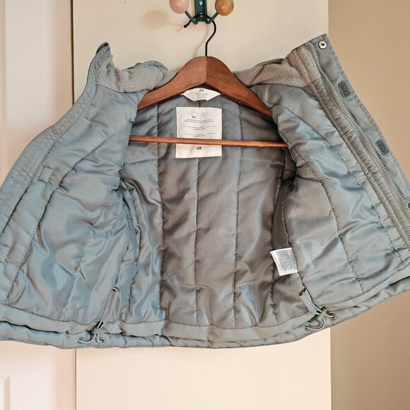 H&M Water-Resistant Padded Parka and Snow Pants with Suspenders - Picture 7 of 16